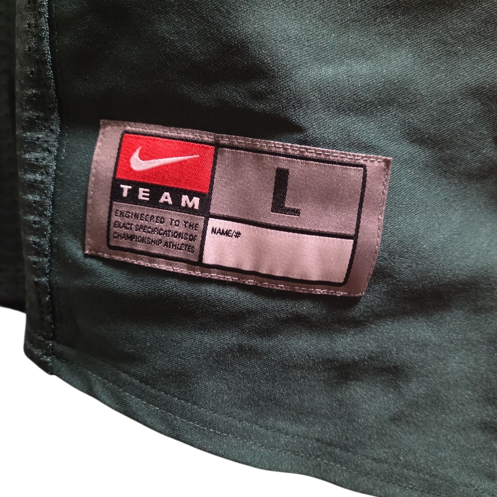 Nike Dark Green Jersey with White 12 - Picture 3 of 5